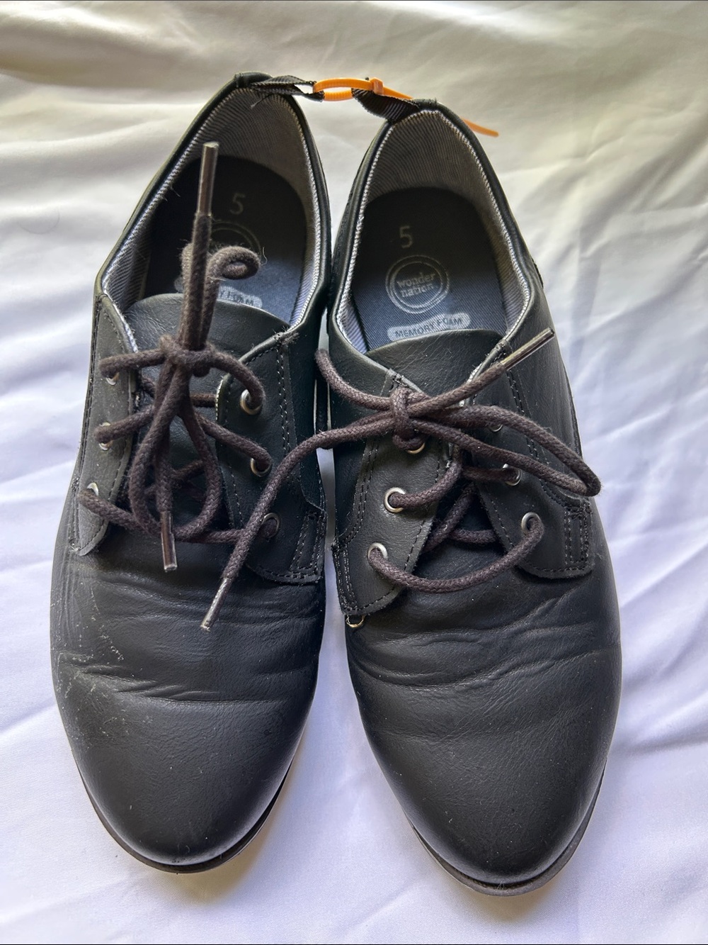 wonder nation Black boys Lace-Up Oxfords size 5
